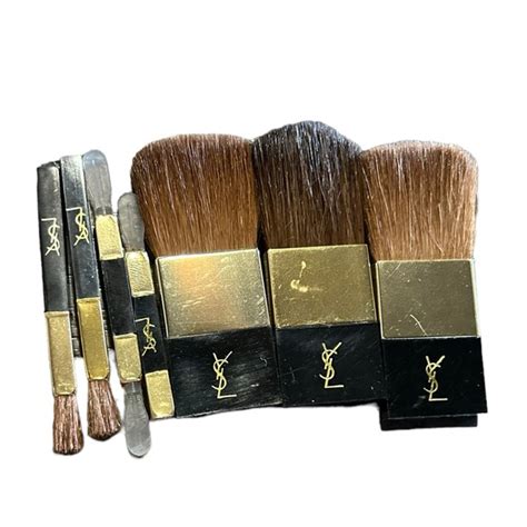 ysl travel brush set|Yves Saint Laurent Mini Travel Makeup Brush Gift Set.